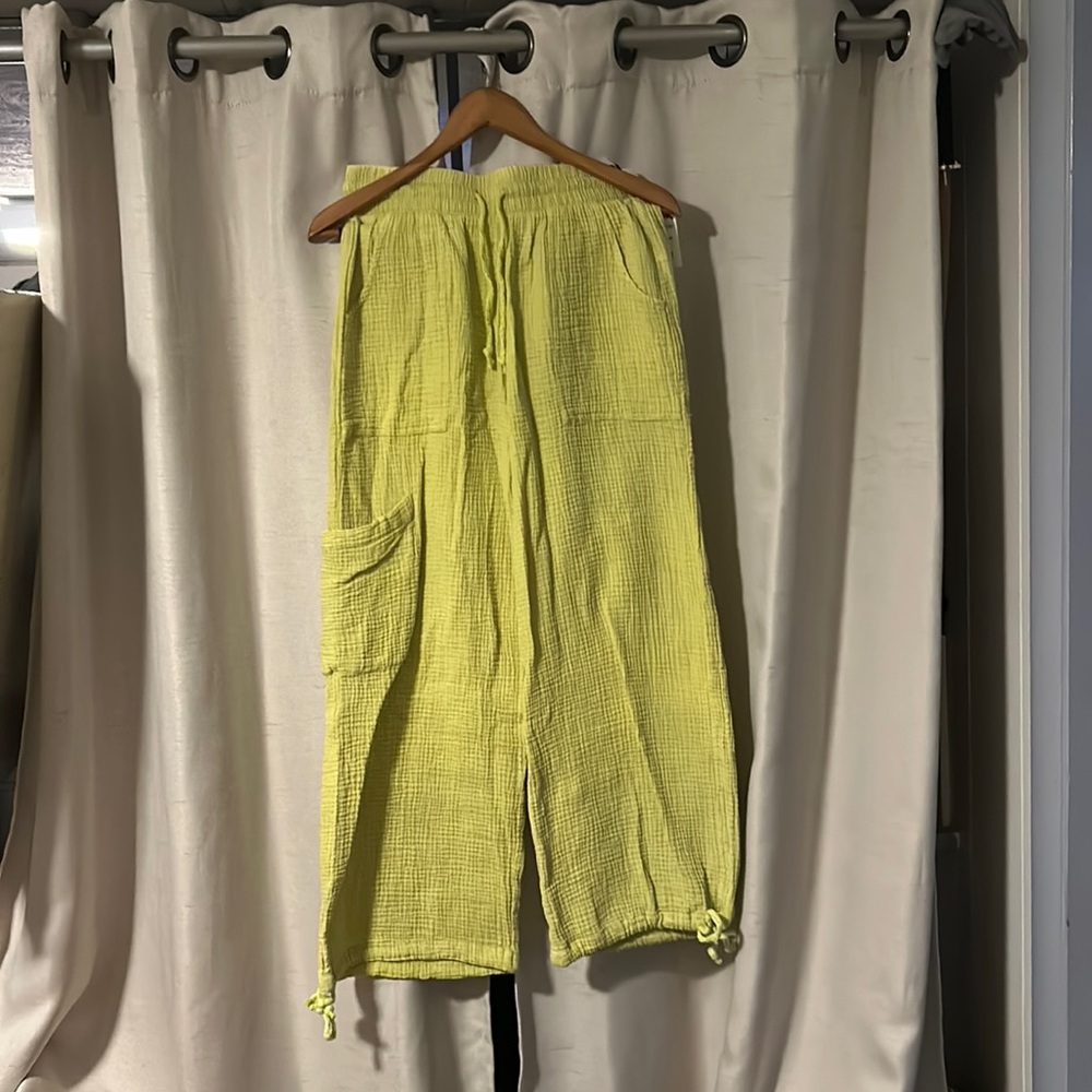 Wide leg Linen Pants